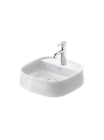 Duravit Zencha kerámia mosdótál 42x42 cm, fehér 2374420071 -