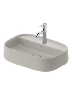 Duravit Zencha kerámia mosdótál 55x39 cm, csaplyukkal és rög