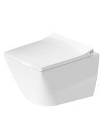 Duravit Viu peremnélküli fali compact WC 37x48 rögzítővel és