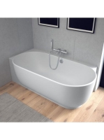 Duravit Luv balos DuraSolid A kád 185x95 cm, fehér alpin 700