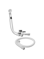 Duravit kád le é túlfolyó 725 mm, szabadon álló kádakhoz 791