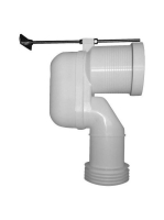 Duravit Vario lefolyóív alsó kifolyáshoz 8990250000 - Fürdős