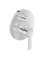 Duravit B.2 falsík alatti zuhanycsaptelep 2 fogyasztóhoz, kr