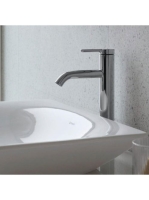 Duravit C.1 króm magasított mosdócsaptelep, automata leeresz