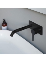 Duravit C.1 falsík alatti mosdócsaptelep 174 mm, matt fekete