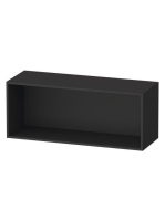 Duravit Zencha vízszintes polcelem 40x16,1 cm, matt grafit Z