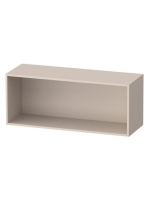 Duravit Zencha vízszintes polcelem 40x16,1 cm, matt taupe ZE