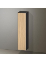 Duravit Zencha magas szekrény 176x40 cm, jobbos, natur tölgy