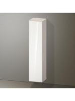 Duravit Zencha magas szekrény 176x40 cm, jobbos, fehér üveg/