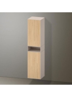 Duravit Zencha magas szekrény 176x40 cm, jobbos, natur tölgy