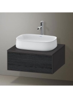 Duravit Zencha alsószekrény 65x55 cm 1 fiókkal, tölgy fiókre
