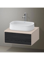 Duravit Zencha alsószekrény 65x55 cm 1 fiókkal, fiókrendező
