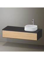 Duravit Zencha jobbos alsószekrény 130, fiókrendező nélkül,