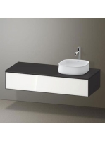 Duravit Zencha jobbos alsószekrény 130, fiókrendező nélkül,