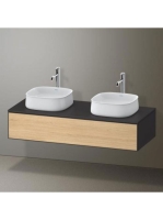 Duravit Zencha fiókos alsószekrény 130, fiókrendező nélkül,