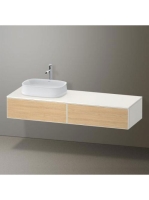 Duravit Zencha balos alsószekrény 160, tölgy fiókrendezők, n