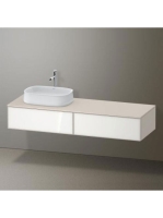 Duravit Zencha balos alsószekrény 160, fiókrendező nélkül, f