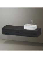 Duravit Zencha jobbos alsószekrény 160, dió fiókrendezők, fe