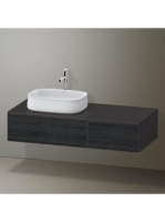 Duravit Zencha balos alsószekrény 130, fiókrendező nélkül, f