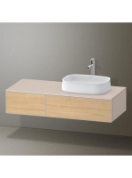 Duravit Zencha jobbos alsószekrény 130, fiókrendező nélkül,