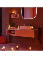 Duravit Zencha jobbos alsószekrény 130, fiókrendező nélkül,