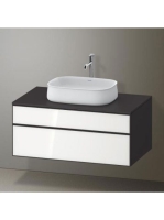 Duravit Zencha alsószekrény 100, dió fiókrendezővel, fehér ü