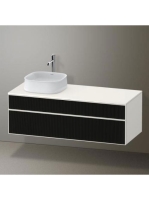 Duravit Zencha balos alsószekrény 130, dió fiókrendezővel, s