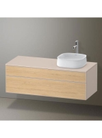 Duravit Zencha jobbos alsószekrény 130, fiókrendező nélkül,