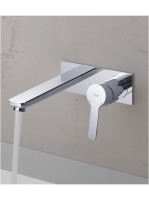 Grohe Lineare 2-lyukas fali mosdócsaptelep M-Size 19409001 -
