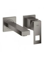 Grohe Eurocube 2-lyukas mosdócsaptelep S-es méret, szálcsisz