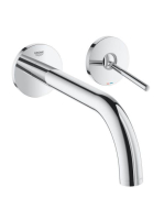 Grohe Atrio kétlyukas mosdócsaptelep, joystick-os vezérlésse