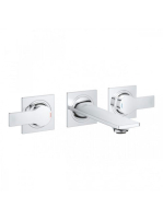 Grohe Allure 3-lyukas mosdócsaptelep, S-es méret, króm 20189