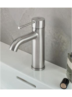 Grohe Essence S rozsdamentes acél hatású egykaros mosdócsapt