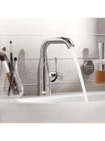 Grohe Essence króm egykaros mosdócsaptelep Click-Clack leere