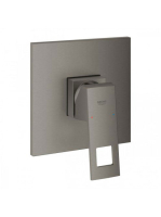 Grohe Eurocube egykaros zuhanycsaptelep, szálcsiszolt grafit