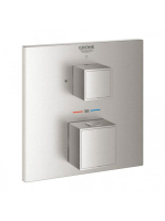 Grohe Grohtherm Cube termosztátos zuhanycsaptelep, rozsdamen