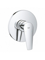 Grohe BauEdge egykaros falsík alatti zuhanycsaptelep, króm 2