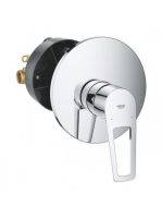 Grohe BauLoop egykaros kádcsaptelep falon belüli egységgel,