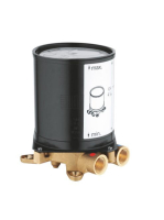 Grohe beépítőkészlet 1/2