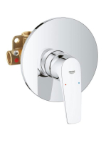 Grohe BauFlow falba épített egykaros zuhany csaptelep, kompl