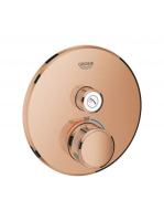 Grohe Grohtherm SmartControl termosztátos színkészlet, rose