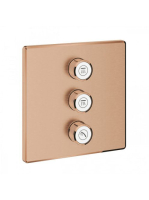 Grohe Grohtherm SmartControl 3 utas váltószelep, matt rose a