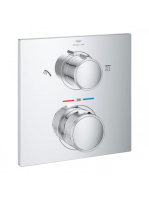 Grohe Allure termosztátos zuhanycsaptelep 2 fogyasztóhoz, zu