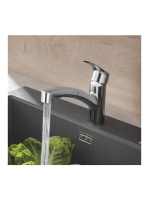 Grohe Eurosmart kihúzható zuhanyfejes mosogató csaptelep 303