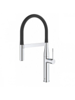 Grohe Essence egykaros konyhai csaptelep, króm/fekete 305030