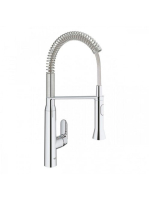 Grohe K7 egykaros konyhai csaptelep zuhanyváltóval, elfordít