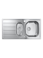 Grohe K200 Rozsdamentes acél mosogatótálca 965x500 mm csepeg