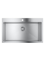 Grohe K800 Rozsdamentes acél mosogatótálca 846x510 mm, szaté