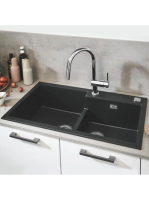 Grohe K500 Felülről beépíthető kompozit mosogatótálca 860x50