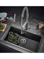 Grohe K700 Felülről beépíthető kompozit mosogató 78x51 cm, g